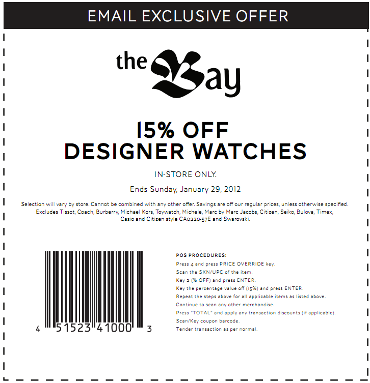 The Bay Promo Coupon Codes and Printable Coupons