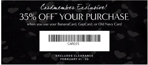 Banana Republic Promo Coupon Codes and Printable Coupons