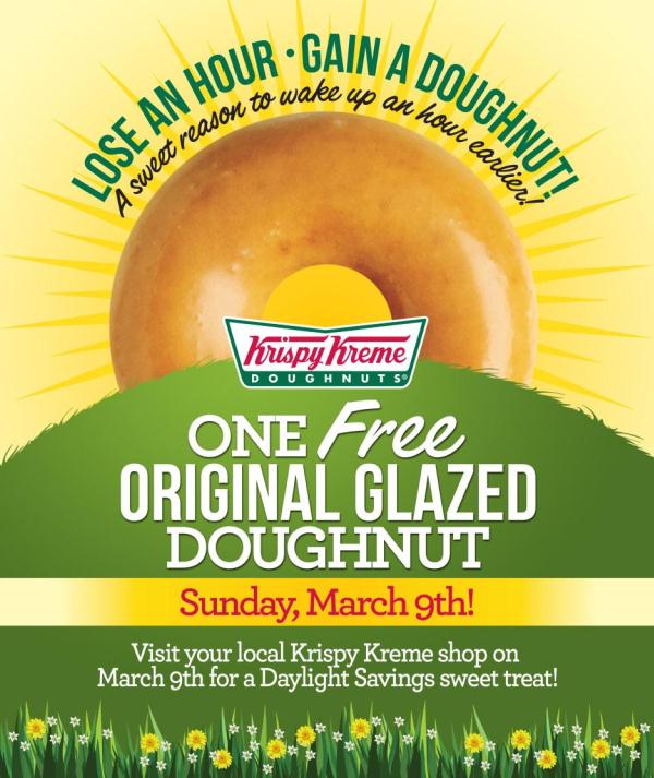 Krispy Kreme Free Glazed Doughnut Printable Coupon