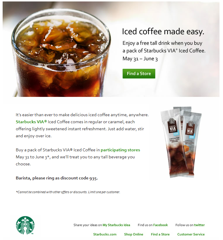 Free Beverage At Starbucks Printable Coupon Printable Templates