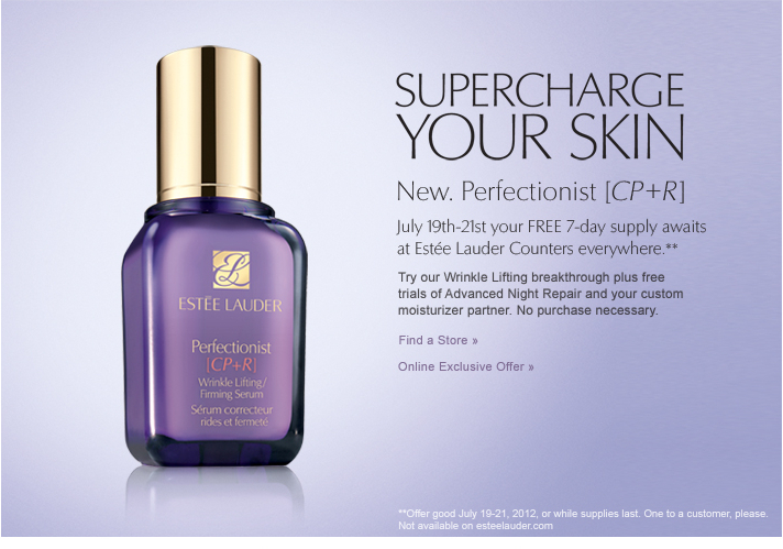 Estee Lauder: Free Perfectionist [CP+7] Printable Coupon