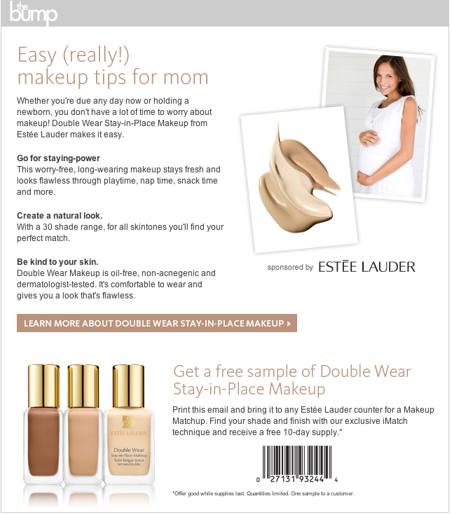 Estee Lauder Free Double Wear Makeup Printable Coupon