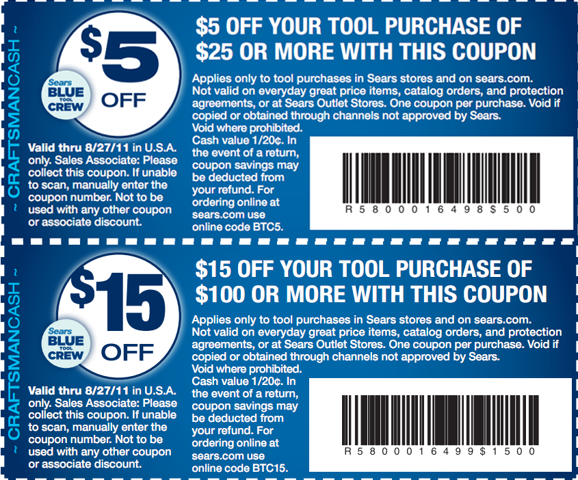 Does Craftsman offer printable coupons?